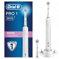 Электрическая зубная щетка Oral-B pro 800 белый